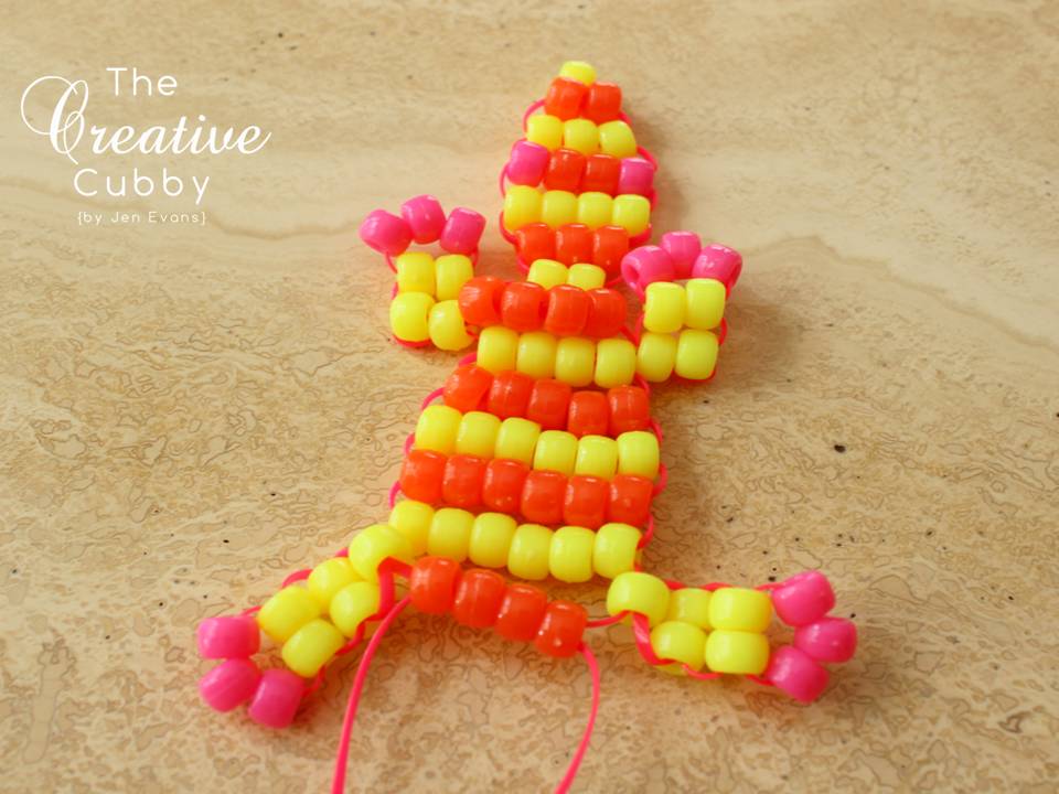 The Creative Cubby Beaded Lizards