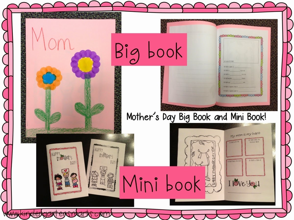 http://www.teacherspayteachers.com/Product/Mothers-Day-Mini-Book-and-Big-Book-craftivity-657245