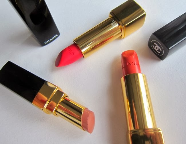 Chanel La Malicieuse, Conquise, Satisfaction Lipstick SS14: Review, Pics,  Swatches