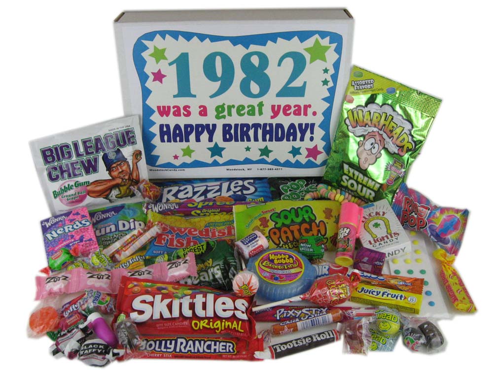 Woodstock Candy Blog Born in 1982 30th Birthday Candy Woodstock Candy