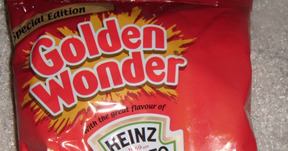 FOODSTUFF FINDS Limited Edition Golden Wonder Heinz Tomato Ketchup