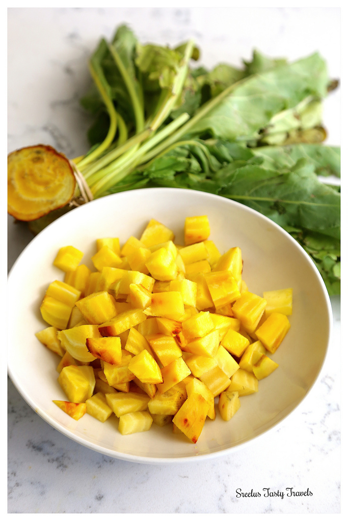 Sreelus Tasty Travels Yellow Beets Salad