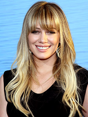Model Celebrity Get Hilary Duff S New Hair Color