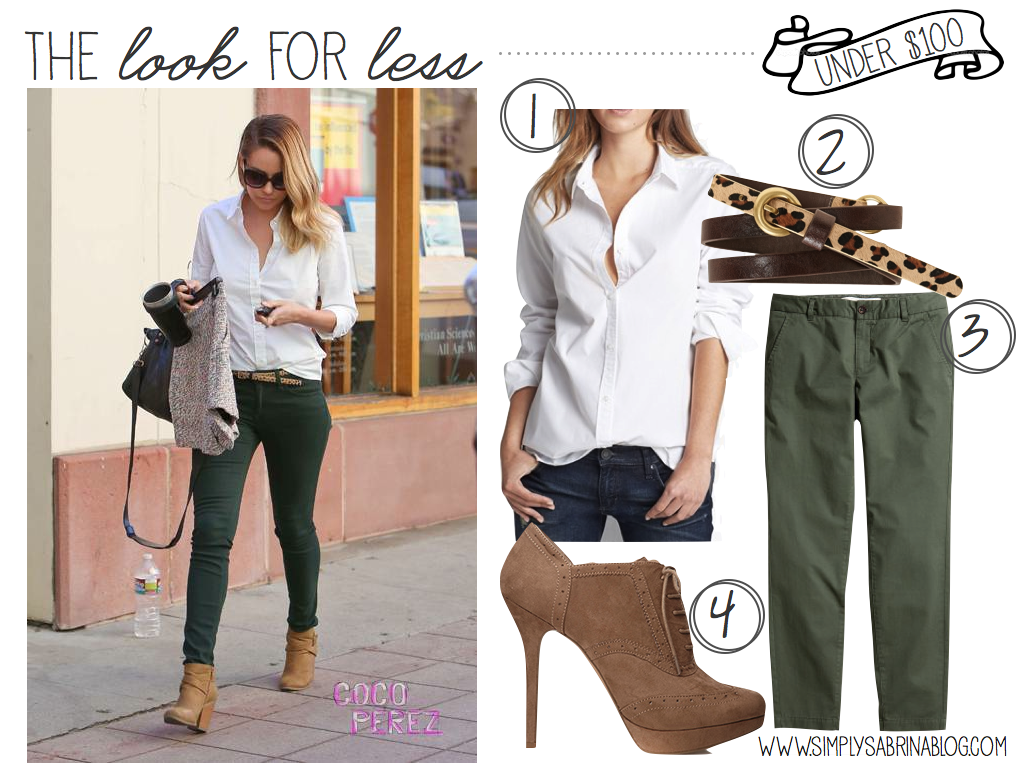 THE LOOK FOR LESS: Lauren Conrad Street Style  Simply Sabrina: THE LOOK  FOR LESS: Lauren Conrad Street Style