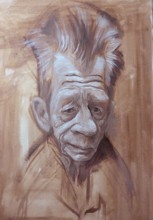 Art of Moyse: John Hurt W.I.P