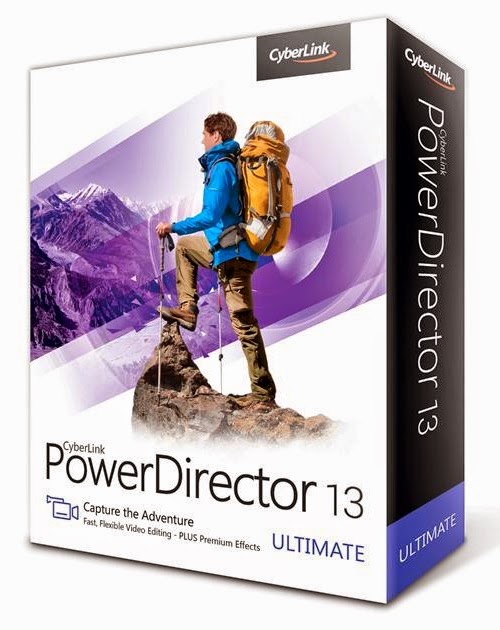 افضل برامج تحرير الفيديو و اسهلها للتعديل على الفيديو و اخراجه CyberLink PowerDirector Ultimate 13.0.2408 بحجم 1 جيجا