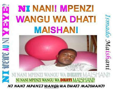 KUPENDA SIO MANENO BALI TENDO NI NGUZO MAISHANI