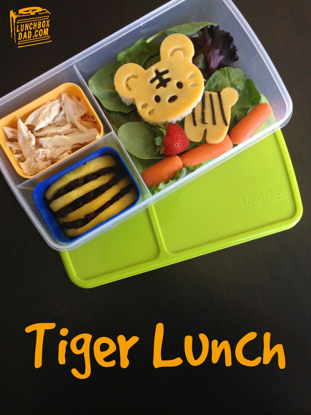 Lunchbox Dad: A Tiger Sandwich Lunch For My Son