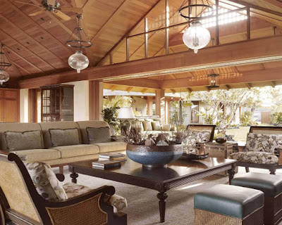 Tropical Classic Hwaiian House Living