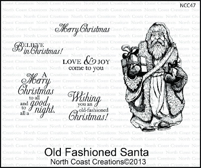 Stamps - North Coast Creations Old Fashioned Santa