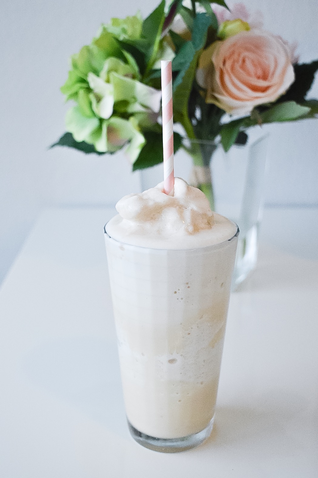 PB Vanilla Protein Milkshake Mr. and Mrs. Powell