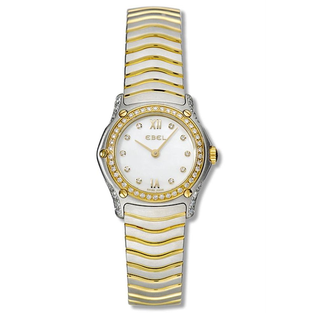 Ebel Classic Wave Women Watches No. 1157F19971025 GOLD DIAMOND