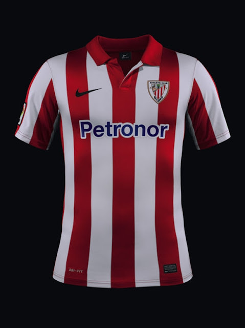 Nuevas equipaciones Athletic Bilbao 2013-2014 NIKE local y visitante
