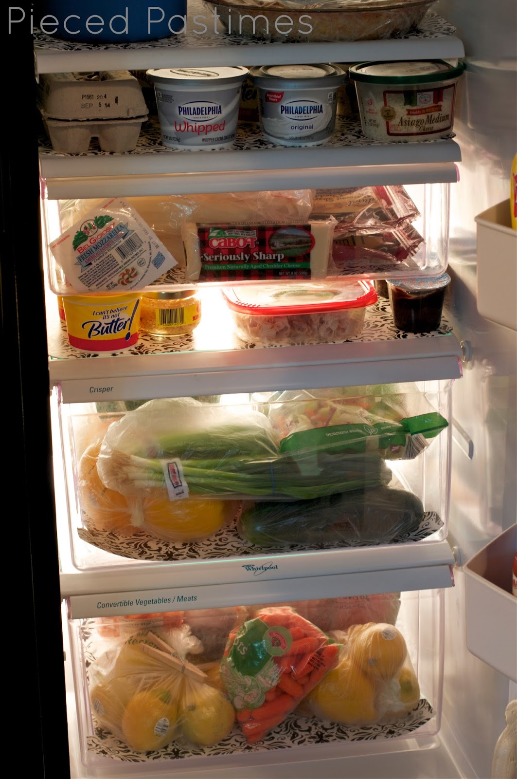 Pieced Pastimes DIY Fridge Liners