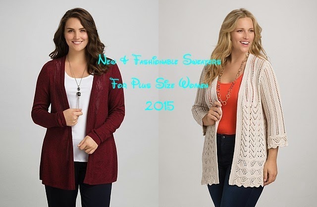 New Fashionable Sweaters For Plus Size Women By Dress Barn From