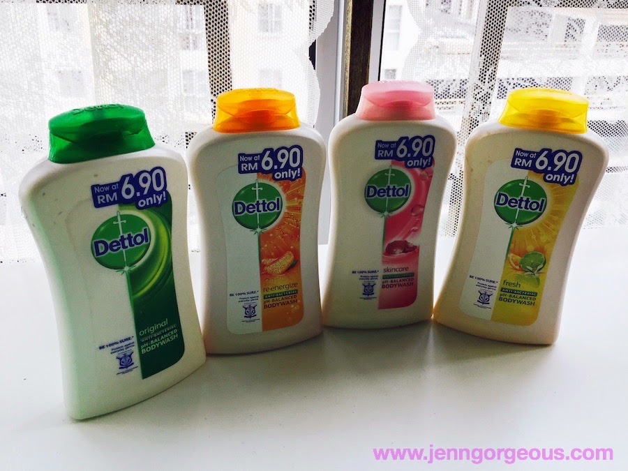 Protect your skin with New Dettol pH balanced Shower gel