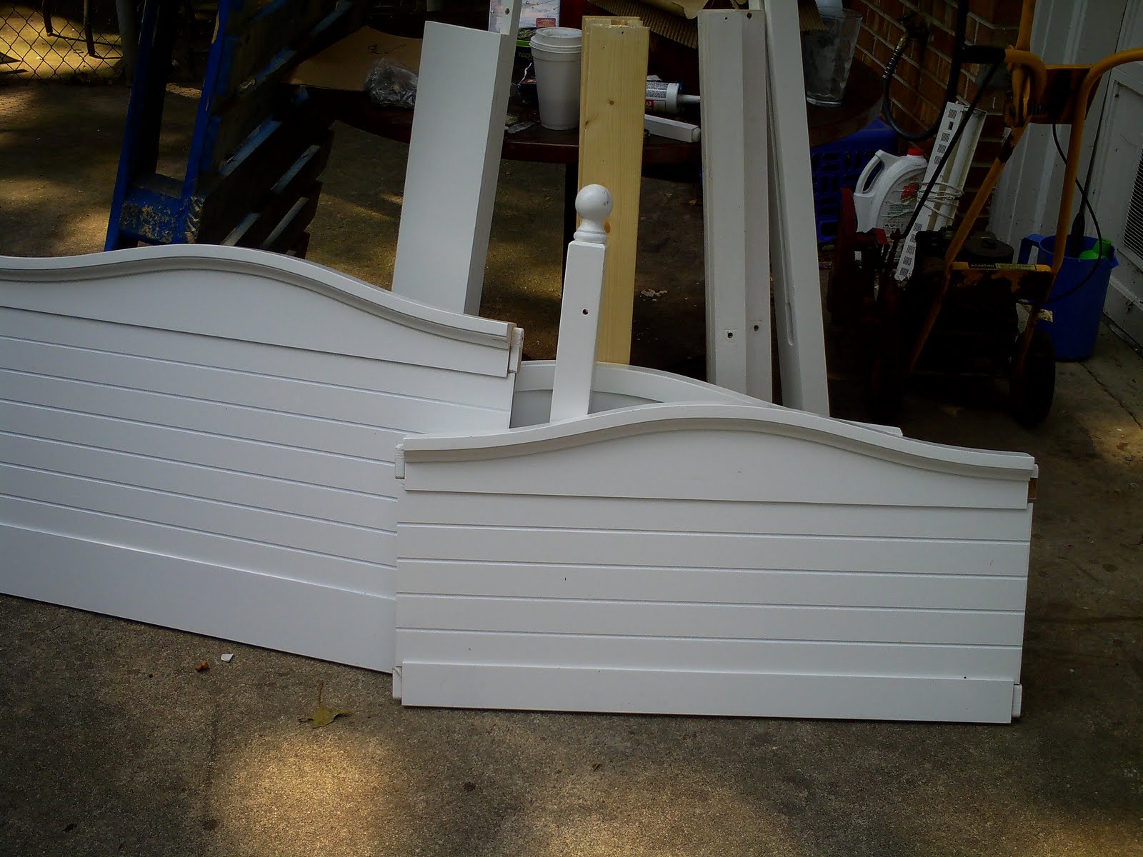 Super Handyman Dave TWIN BED MADE INTO A BENCH STEP 1