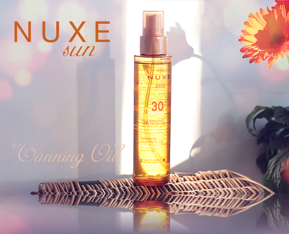 NUXE SUN TANNING OIL SPF 30 Megi and beauty