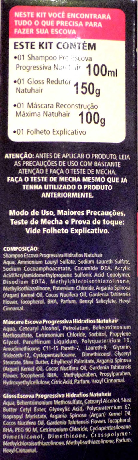ingredientes skafe natu hair hidra fios alisado brasileno ingredientes skafe natu hair hidra fios alisado brasileno