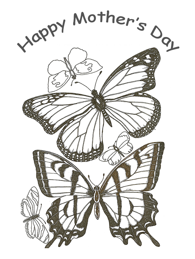 Free Coloring Pages: Mothers Day Coloring Pages To Print