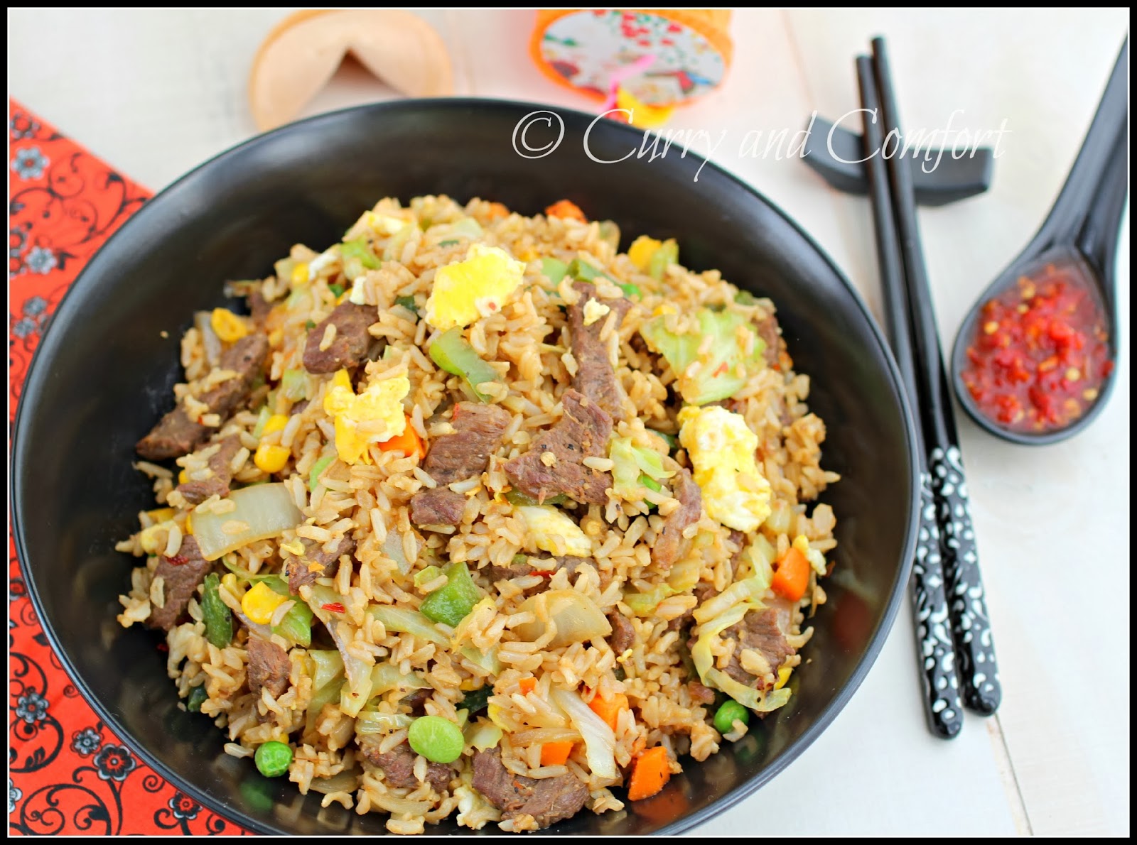 Kitchen Simmer Hoisin Beef Fried Rice