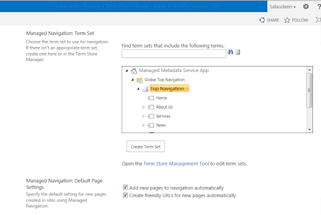 sharepoint 2013 managed metadata navigation sharepoint 2013 managed metadata navigation