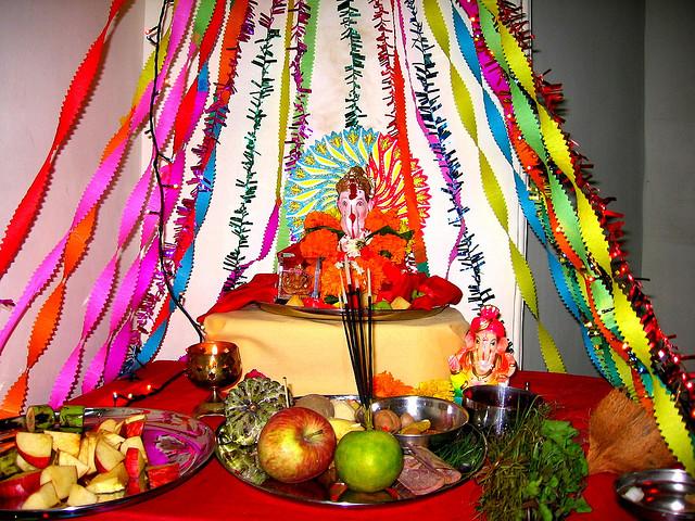 Ganesha Chaturthi 2011 Decoration Ideas : Photos