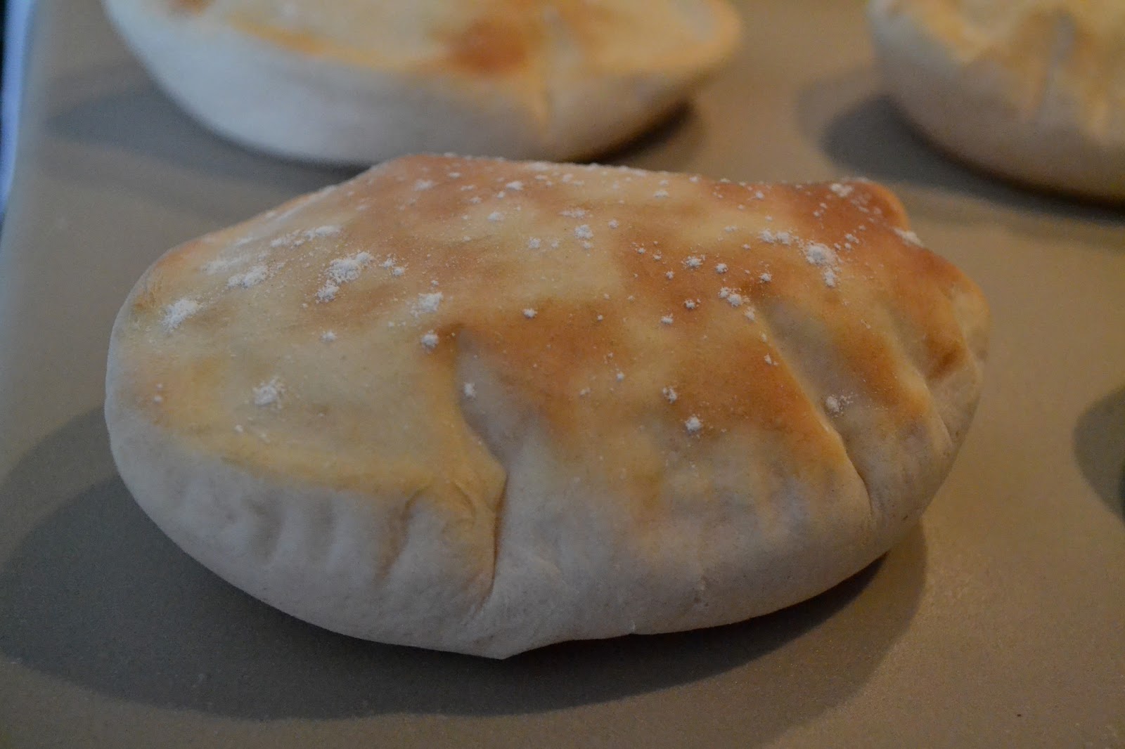 My Pampered Life Pita Breads (Egg free/Dairy free and Vegan)