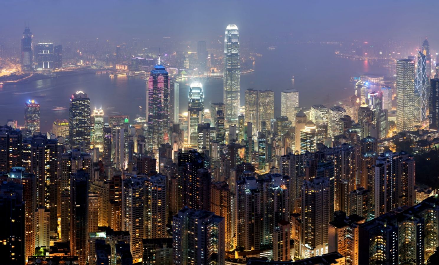 Hong Kong City Skyline Hong Kong City Skyline
