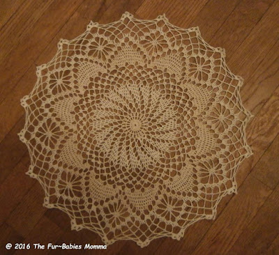 Diamond Point Doily CAL