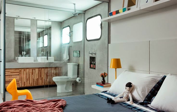 Quartos e banheiros integrados Casinha colorida -> Quarto Com Banheiro Pequeno Integrado Quartos e banheiros integrados Casinha colorida -> Quarto Com Banheiro Pequeno Integrado