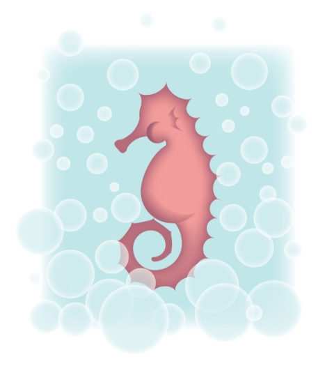 Create a Simple Sea Horse in Adobe Illustrator