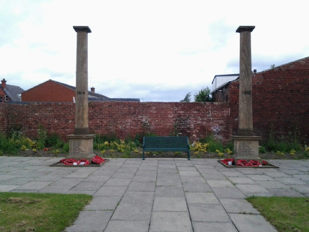 Barnsley & District War Memorials Monk Bretton War Memorial, Cross