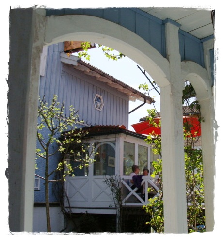 versponnenes: Das blaue Haus...