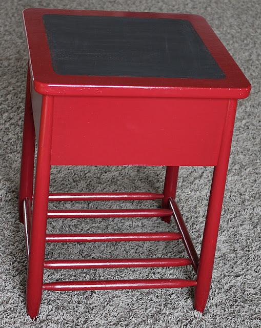 Sure Y Not The Red Night Table Night Stand