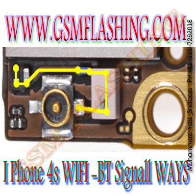 Gsm Flashing I Phone 4s Wifi Bt Signall Week Problem Solution