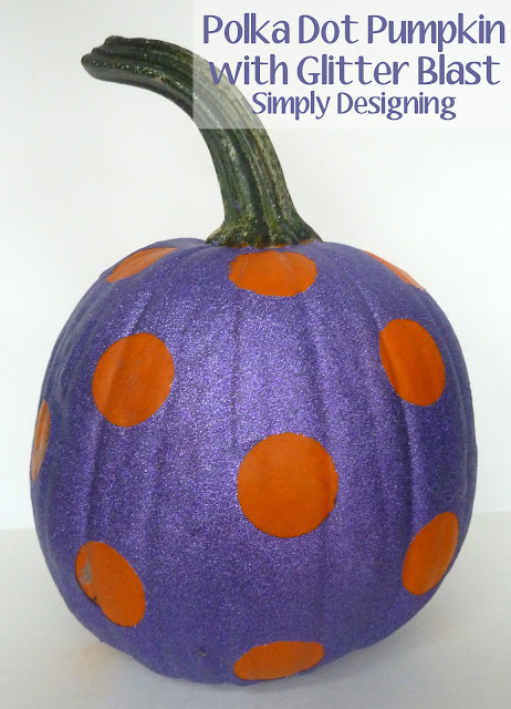 Pumpkin Decorating Glitter Blast Polka Dots 02a | 5 Simple Ways to Carve and Decorate your Pumpkin | 13 |