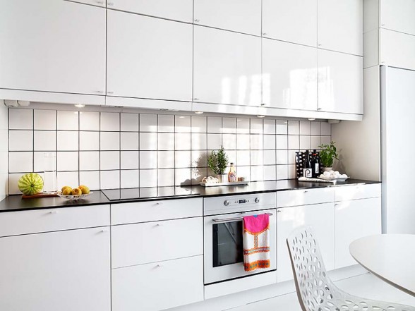 modern small kitchen swedish home