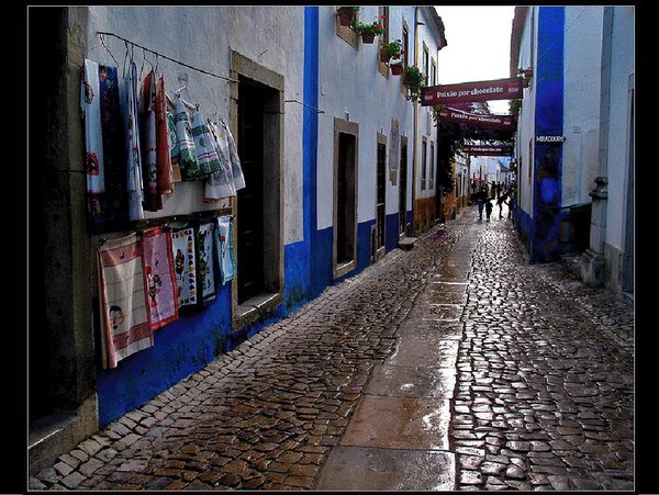 One street at Obidos
