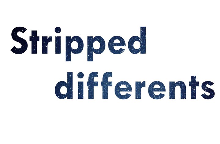 stripped differents