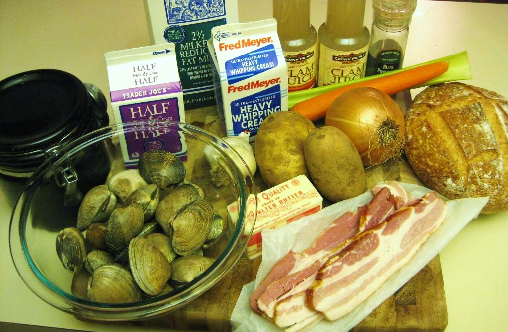 The Joyful Table 100th Post! Monterey Clam Chowder