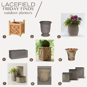 INSPIRED DESIGN: Friday Finds: Outdoor Planters