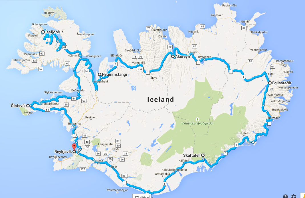 Iceland Trip Plan