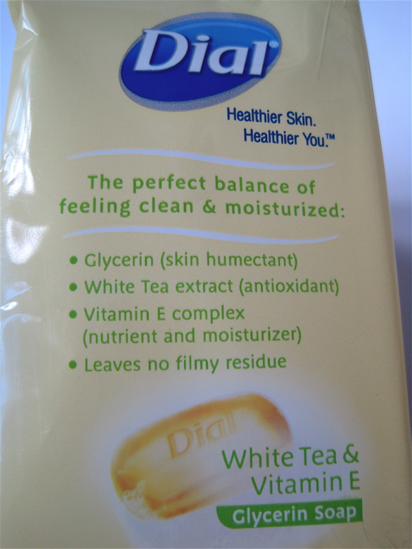 Tea With Friends Dial White Tea & Vitamin E Glycerin Soap