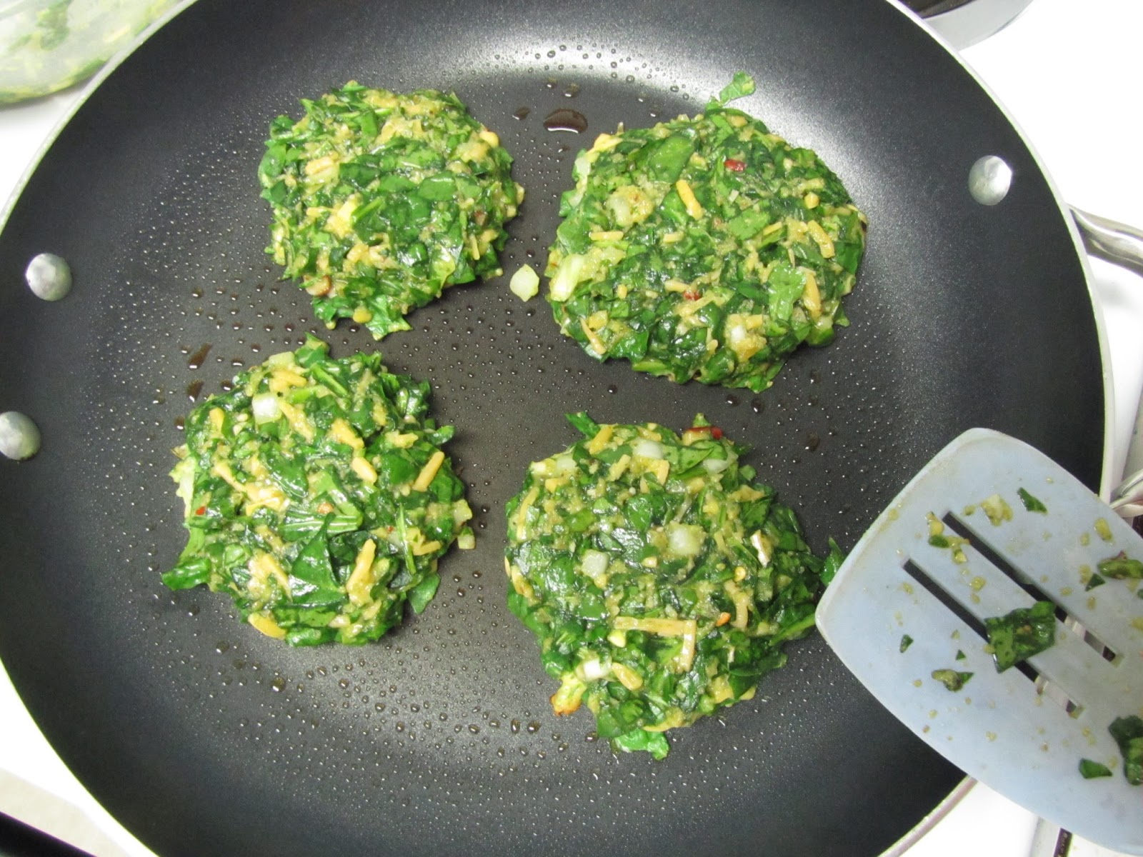 A'lil Country Sugar Spinach Patties
