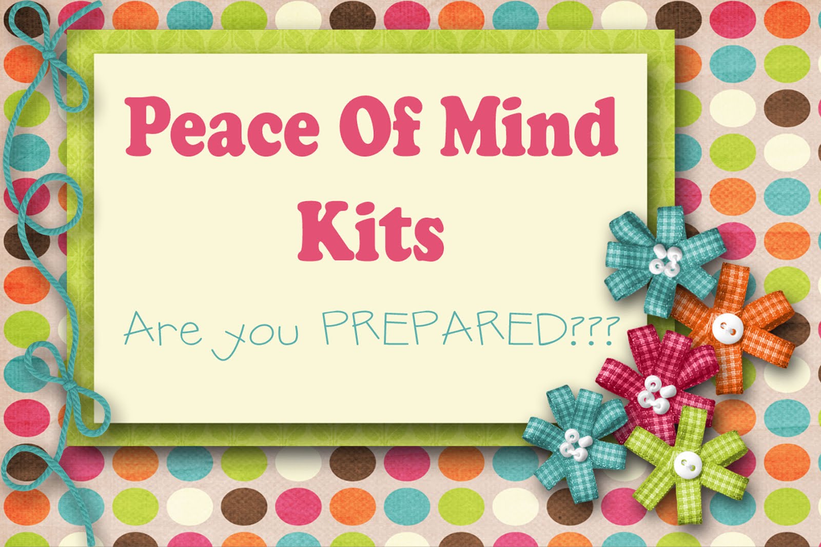 Order Peace Of Mind Kits
