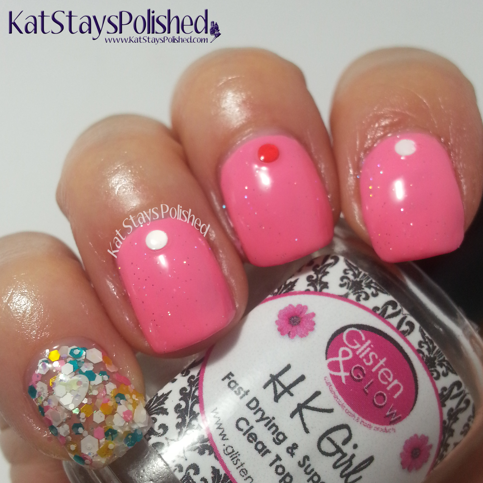 Guest Post: Kat Stays Polished | Easy Pink Mani