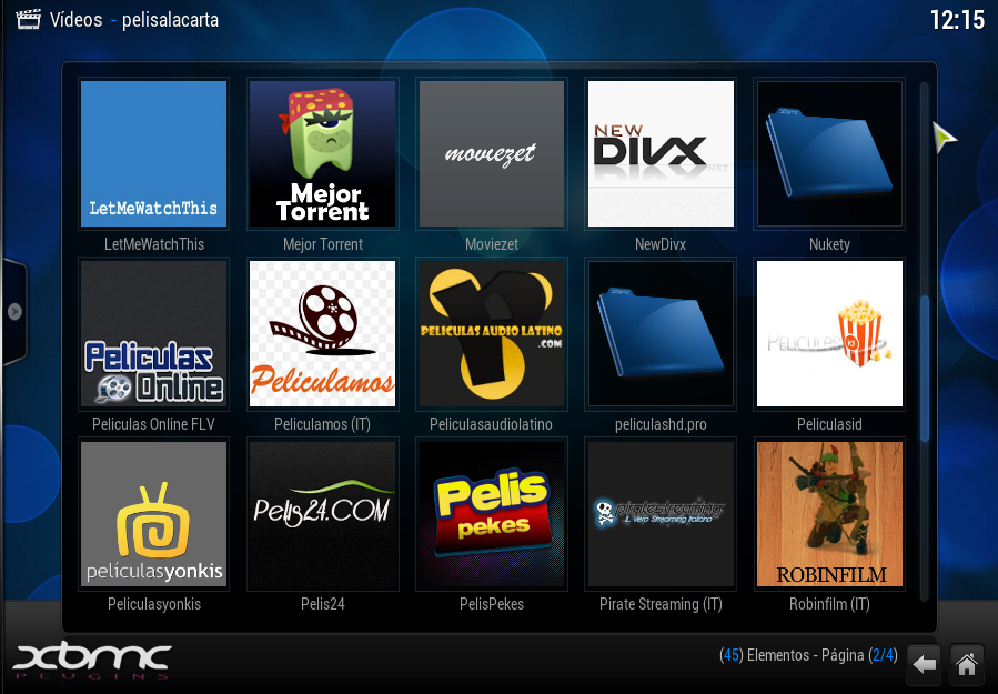 Pelisalacarta 3.2.44 - XBMC Pelisalacarta 3.2.44 - XBMC
