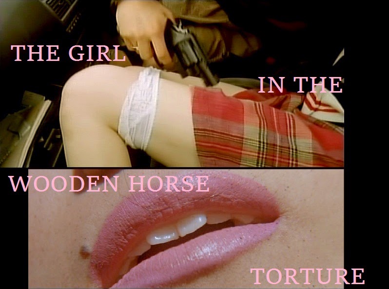 the GIRL in the WOODEN HORSE TORTURE