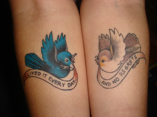 Tattoos World 2012: Bird Tattos